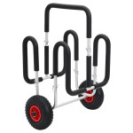 vidaXL Cărucior de SUP pentru 2 plăci de surf, 90 kg, aluminiu vidaXL Cărucior de SUP pentru 2 plăci de surf, 90 kg, aluminiu