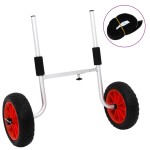 vidaXL Cărucior pentru caiac, 90 kg, aluminiu vidaXL Cărucior pentru caiac, 90 kg, aluminiu