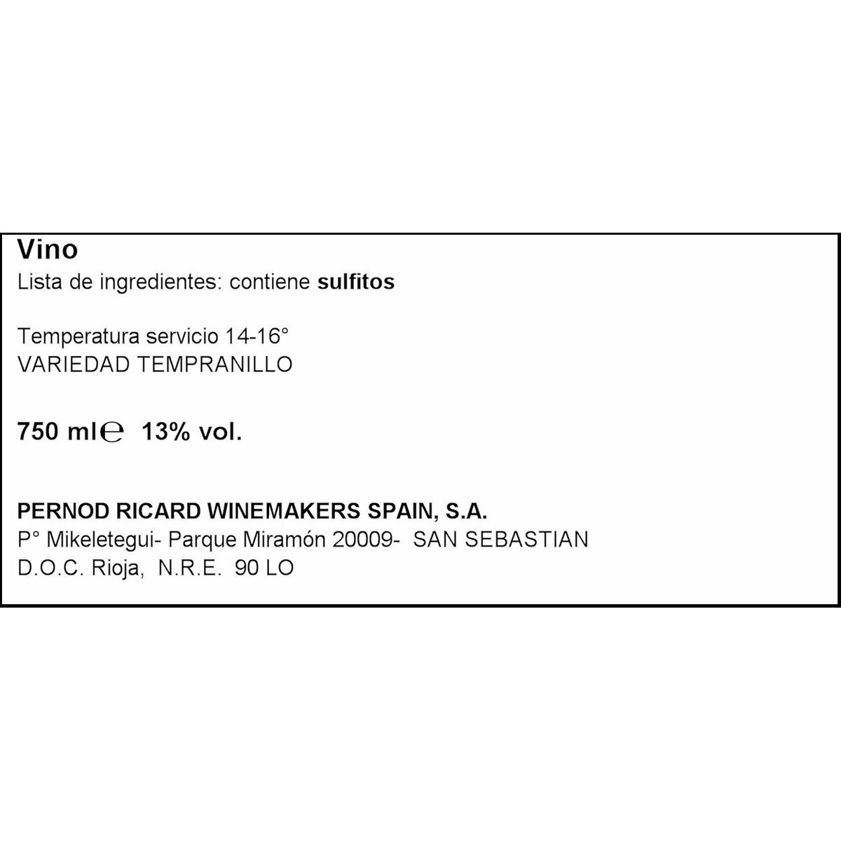 vin rosu Campo Viejo 1,2 kg