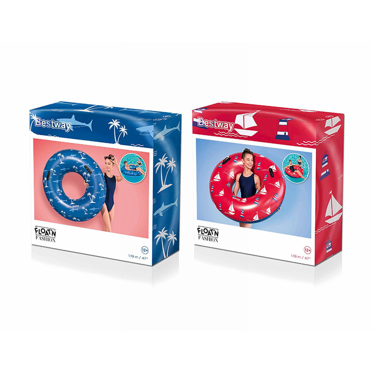 Flotor gonflabil Bestway Ø 119 cm Multicolor