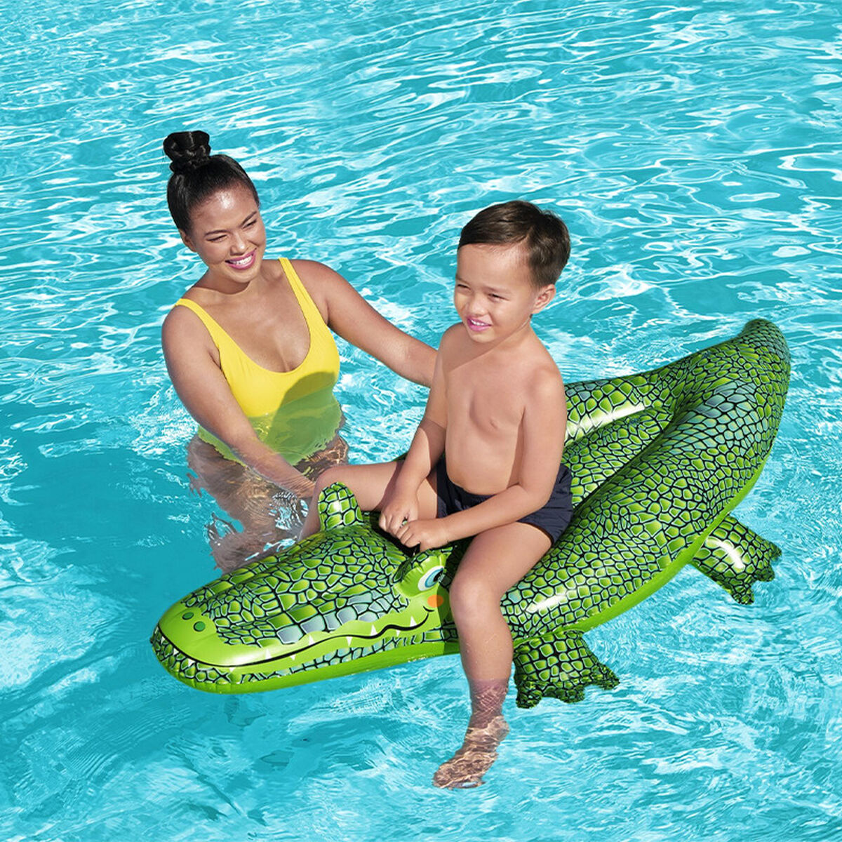 Figurină Gonflabilă pentru Piscină Bestway Crocodil 152 x 71 cm 67 x 148 x 29 cm