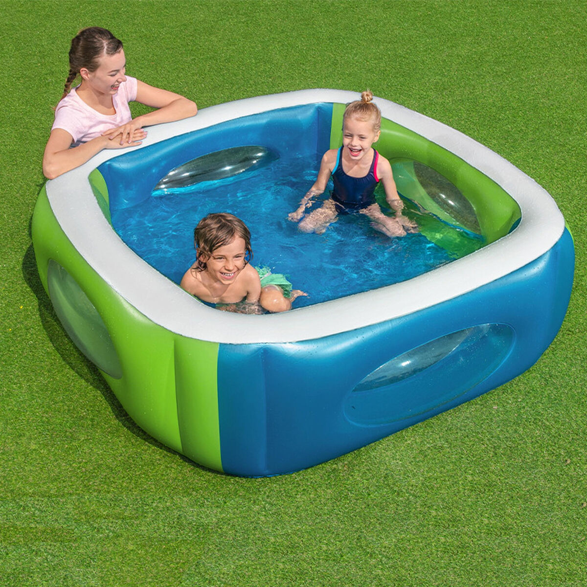 Piscină Gonflabilă pentru Copii Bestway 168 x 168 x 56 cm