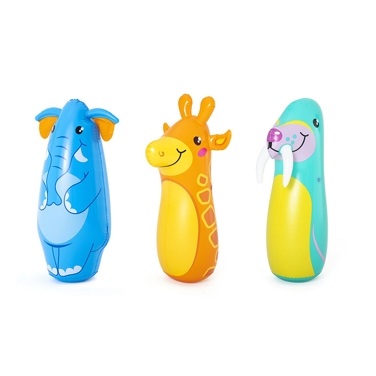 Sac de Box cu Picior Gonflabil pentru Copii Bestway animale 89 cm