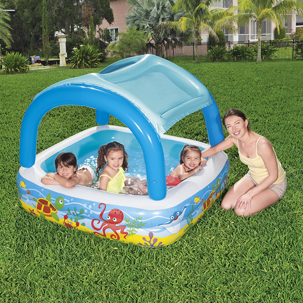 Piscină Gonflabilă pentru Copii Bestway 140 x 140 x 114 cm