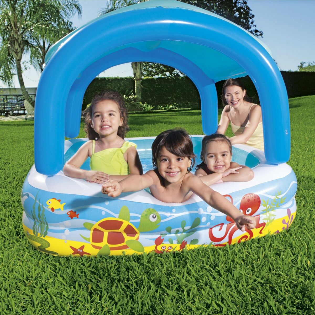 Piscină Gonflabilă pentru Copii Bestway 140 x 140 x 114 cm