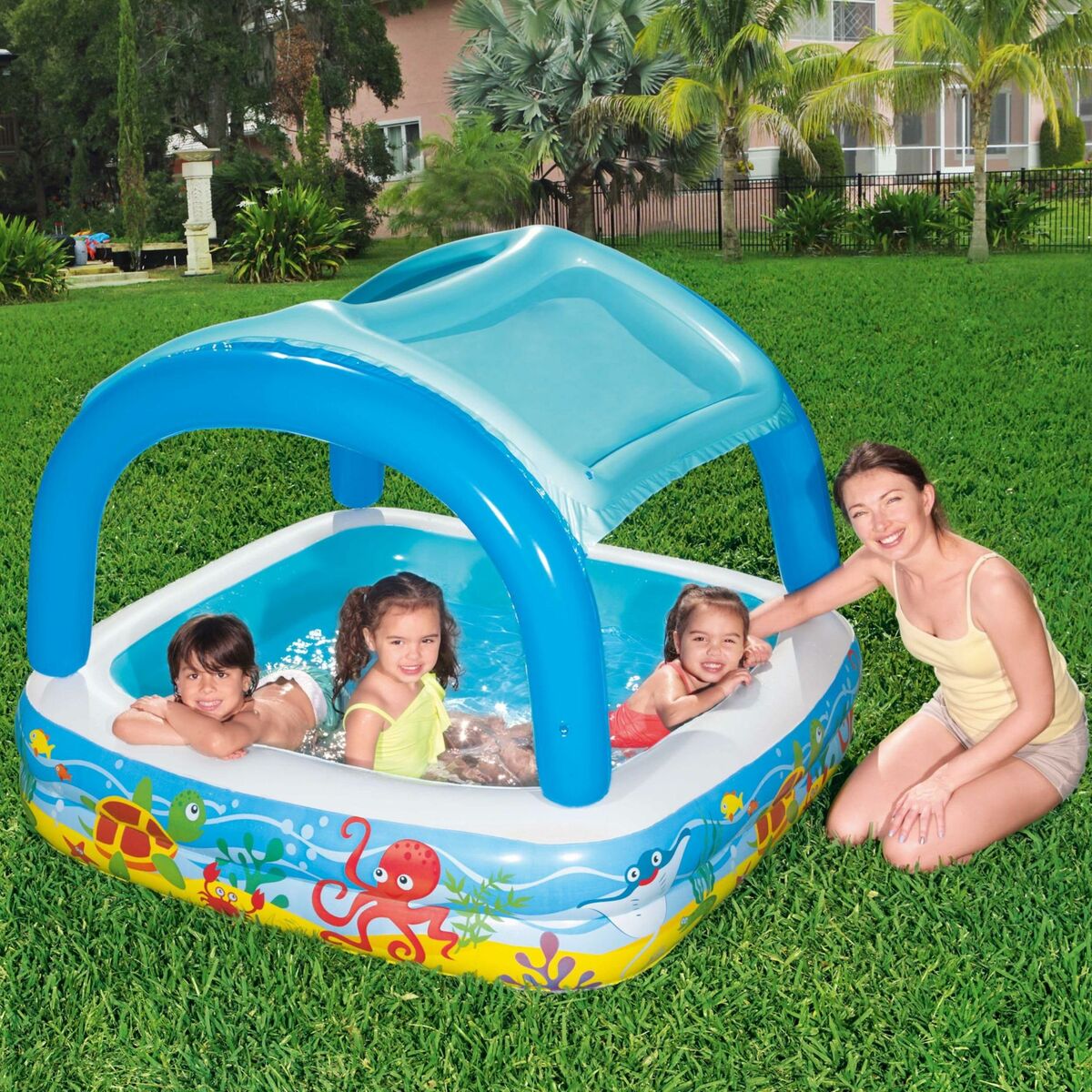 Piscină Gonflabilă pentru Copii Bestway 140 x 140 x 114 cm