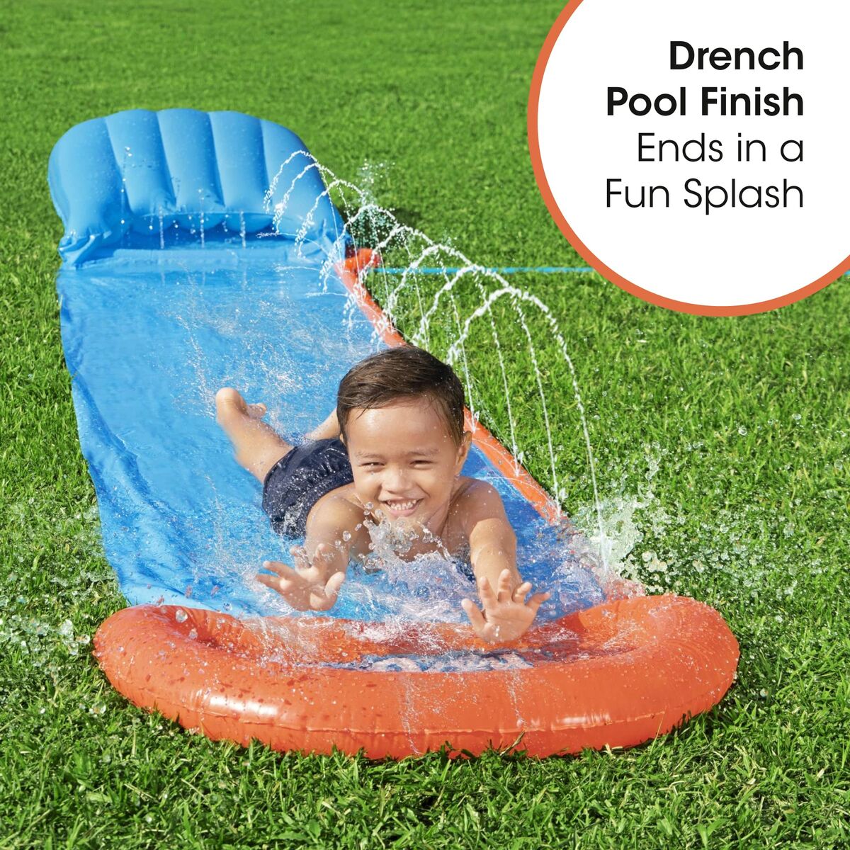 Tobogan acvatic Bestway Tsunami 488 x 82 cm Glisant