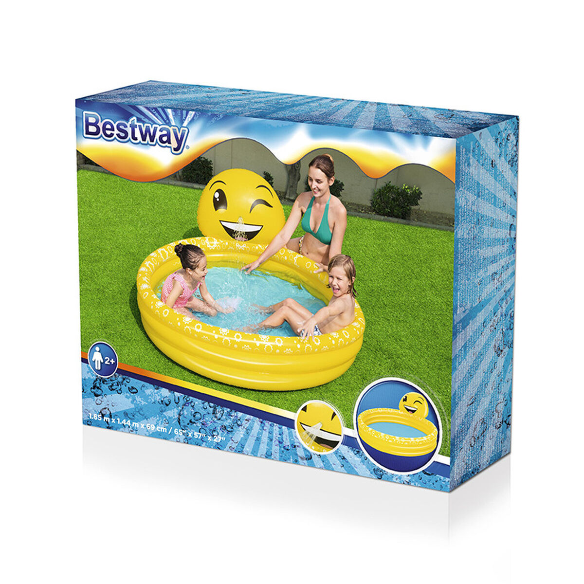 Piscină Gonflabilă pentru Copii Bestway 165 x 144 x 69 cm