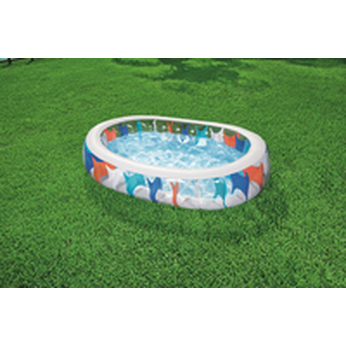 Piscină Gonflabilă Bestway Multicolor 229 x 152 x 51 cm