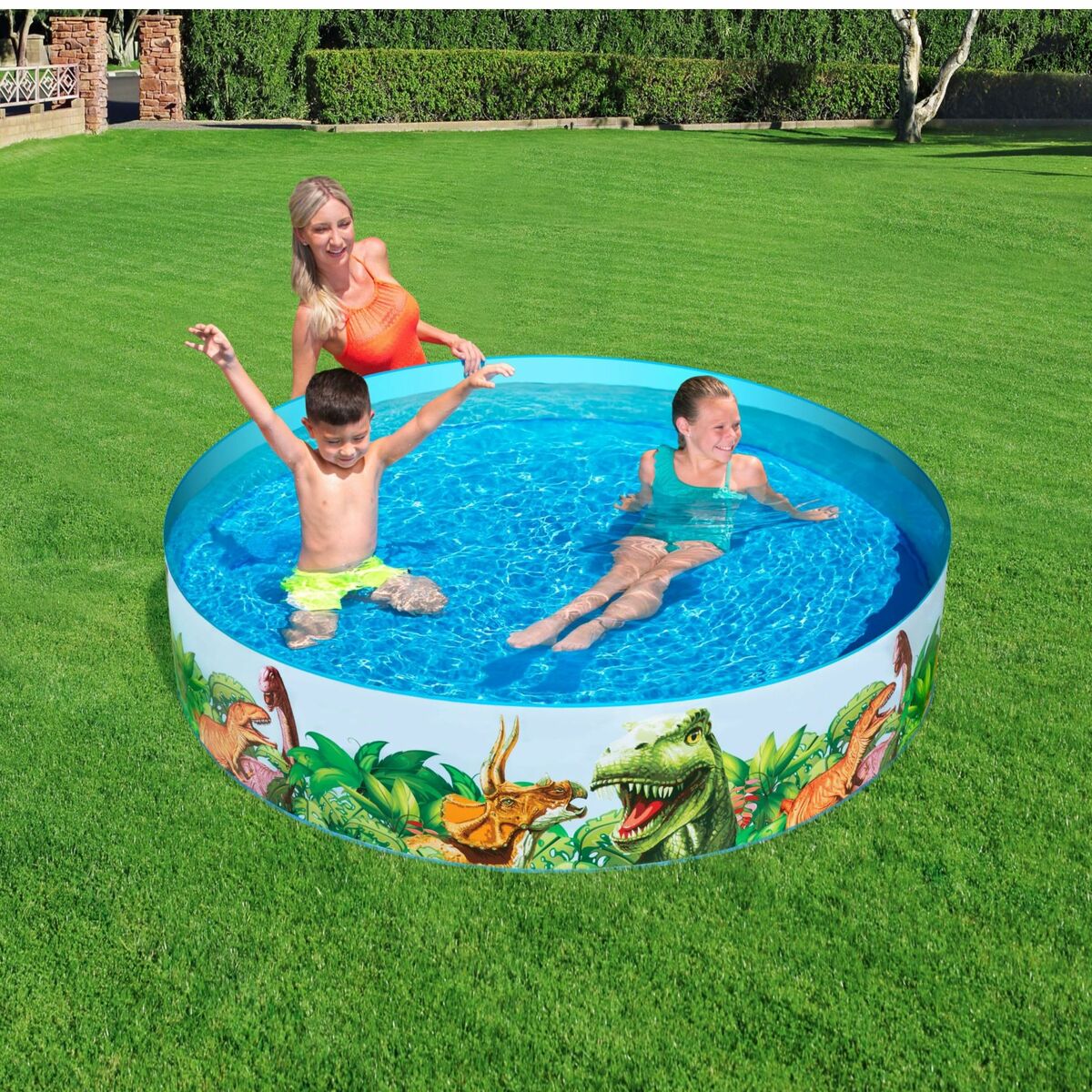 Piscină Gonflabilă pentru Copii Bestway Dinozauri 183 x 38 cm