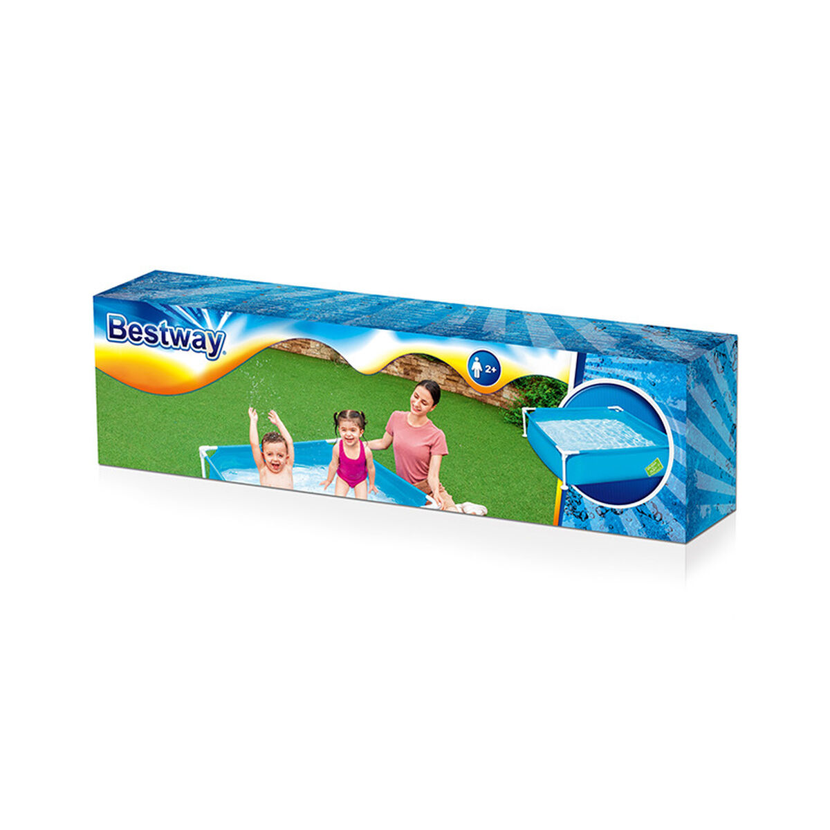 Piscină Detașabilă Bestway 122 x 122 x 30,5 cm