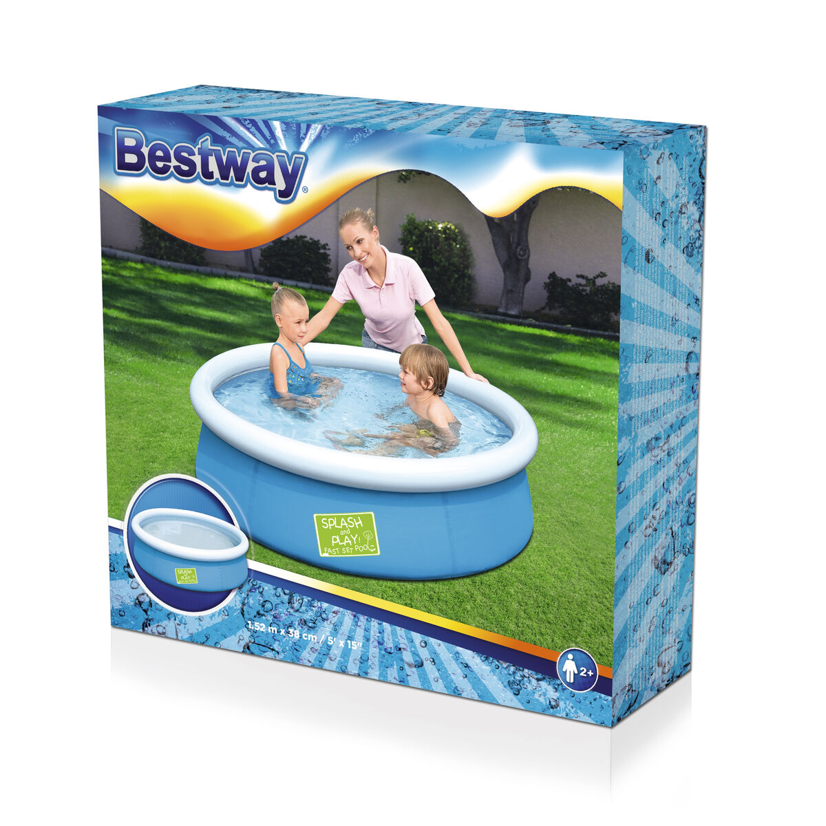 Piscină Gonflabilă pentru Copii Bestway 477 L 152 x 38 cm