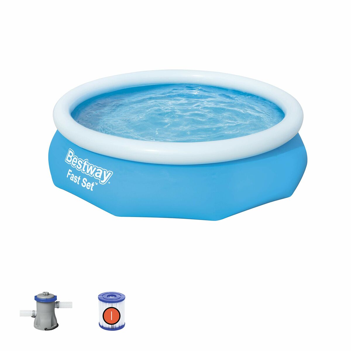 Piscină Gonflabilă Bestway Albastru 3800 l 305 x 76 cm