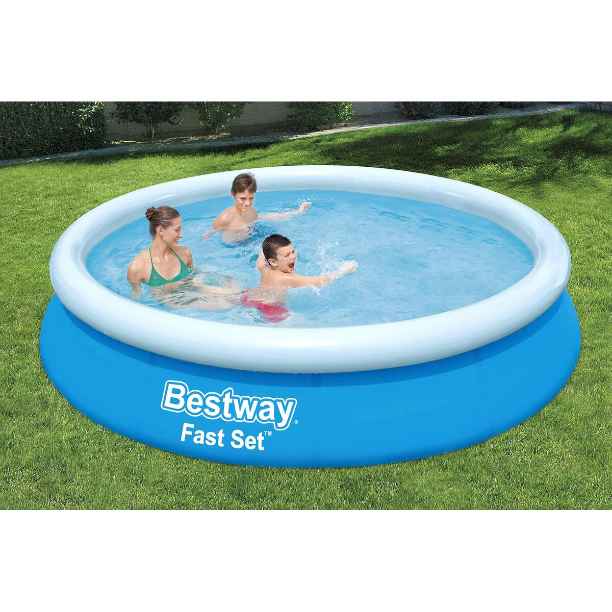 Piscină Gonflabilă Bestway Albastru 5377 L 366 x 76 cm