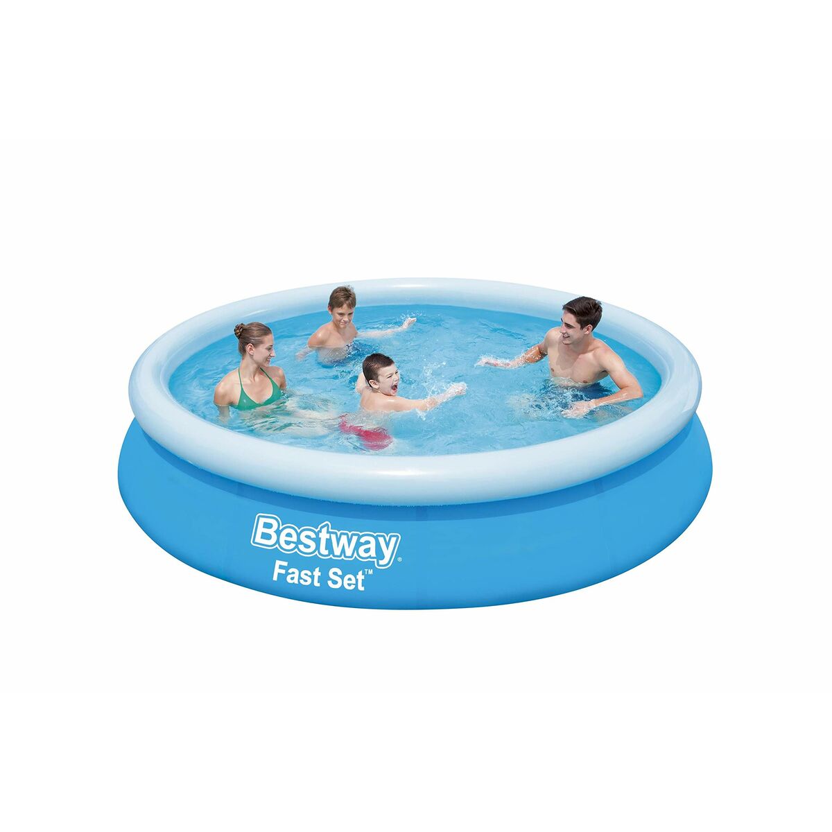 Piscină Gonflabilă Bestway Albastru 5377 L 366 x 76 cm