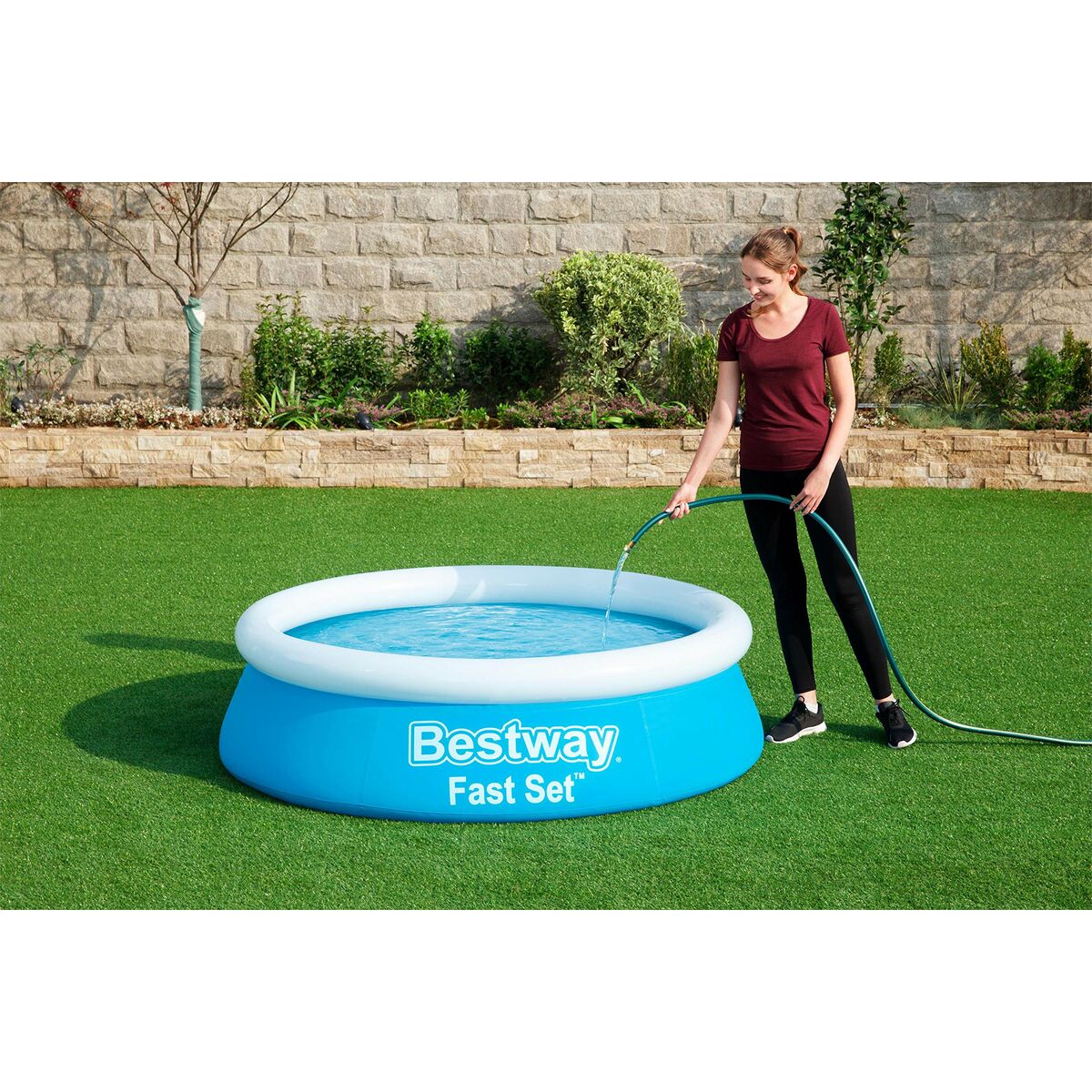 Piscină Gonflabilă Bestway Albastru 940 L 183 X 51 cm
