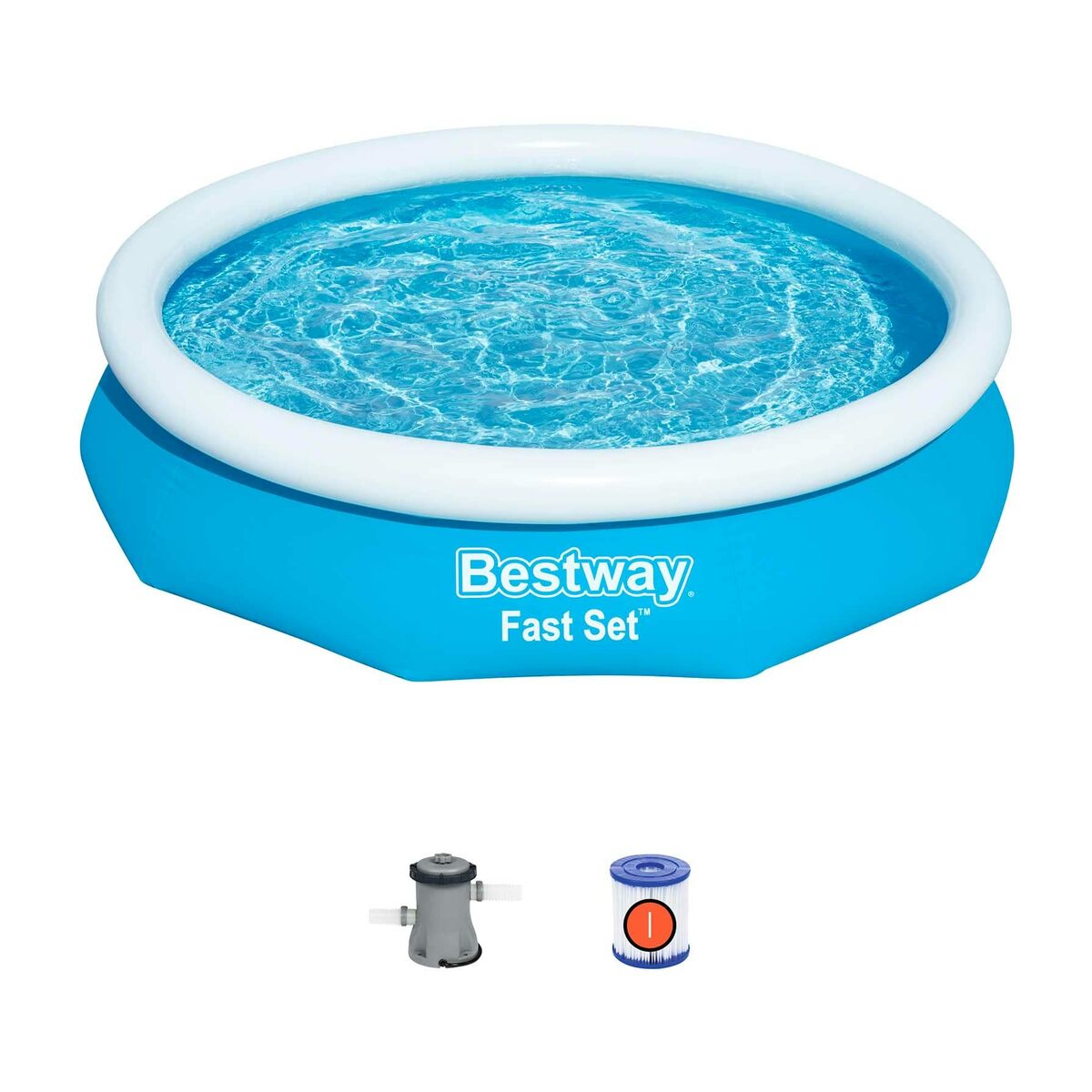 Piscină Gonflabilă Bestway Albastru 3200 L 305 x 66 cm