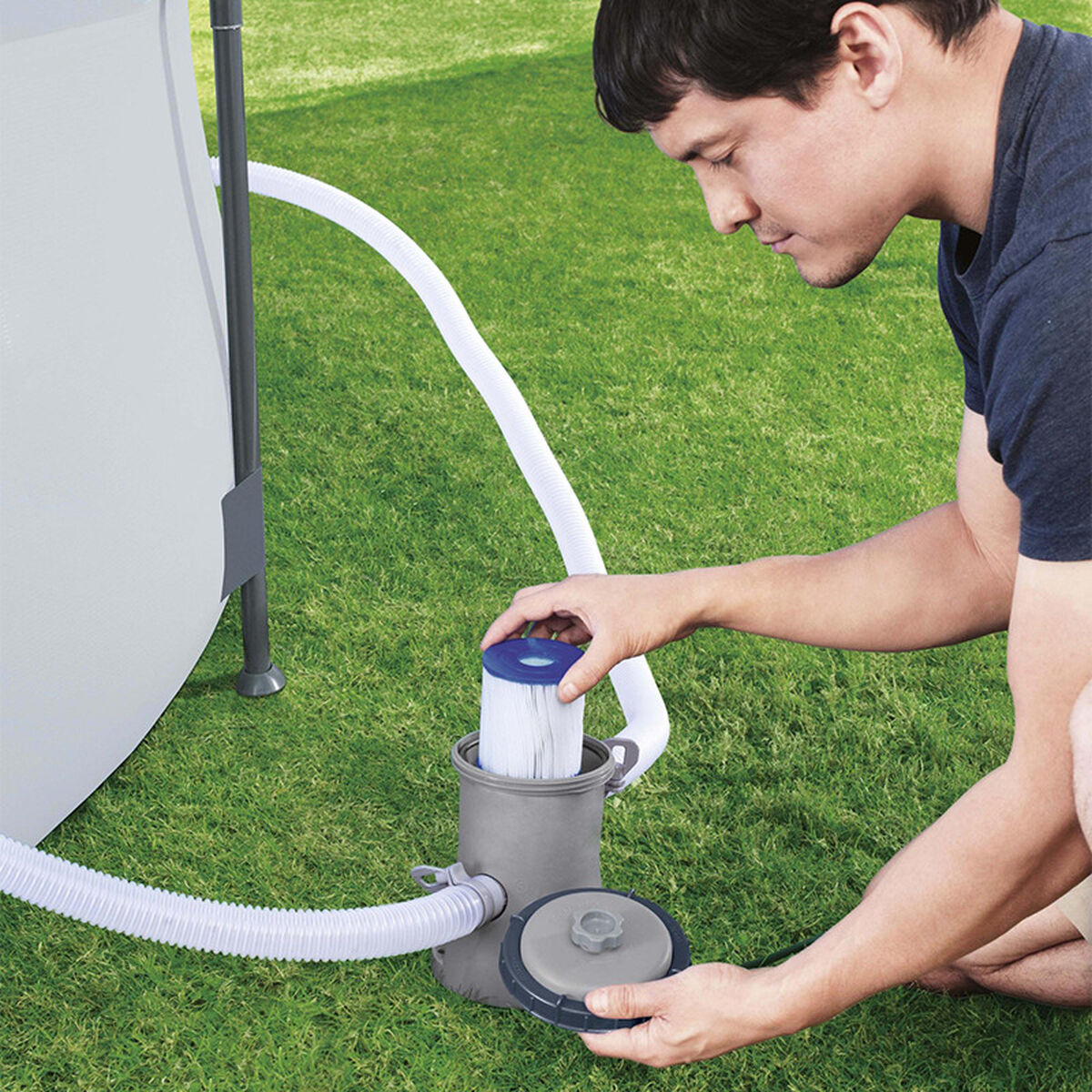 Stație de purificare a apei din piscină Bestway 1249 l/h