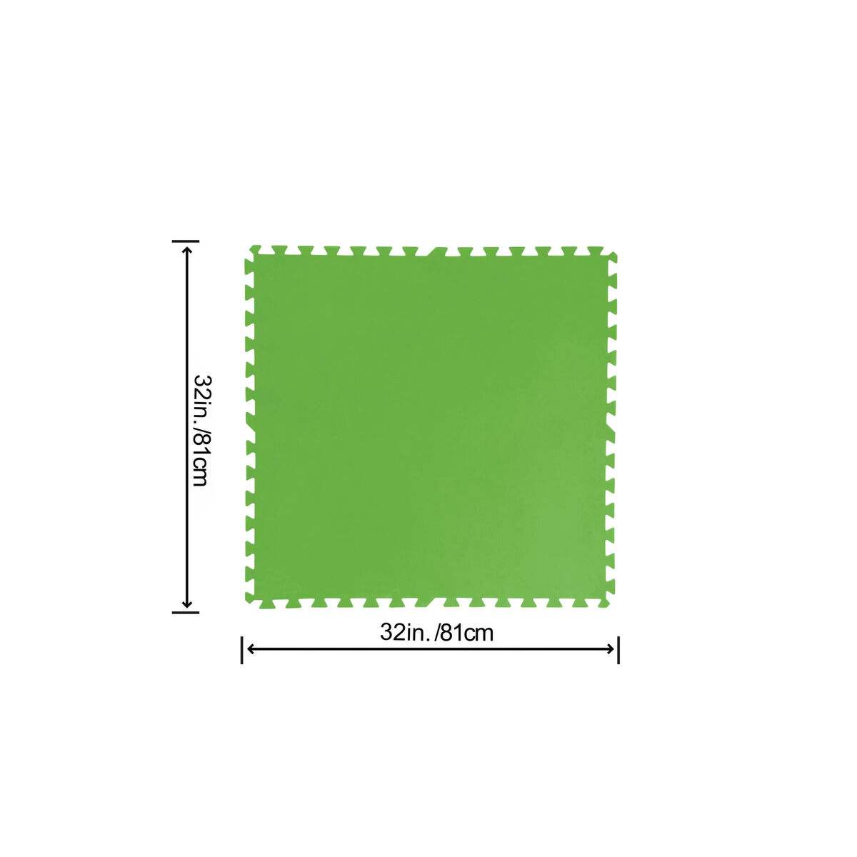 Protecție de podele pentru piscine detașabile Bestway 78 x 78 cm