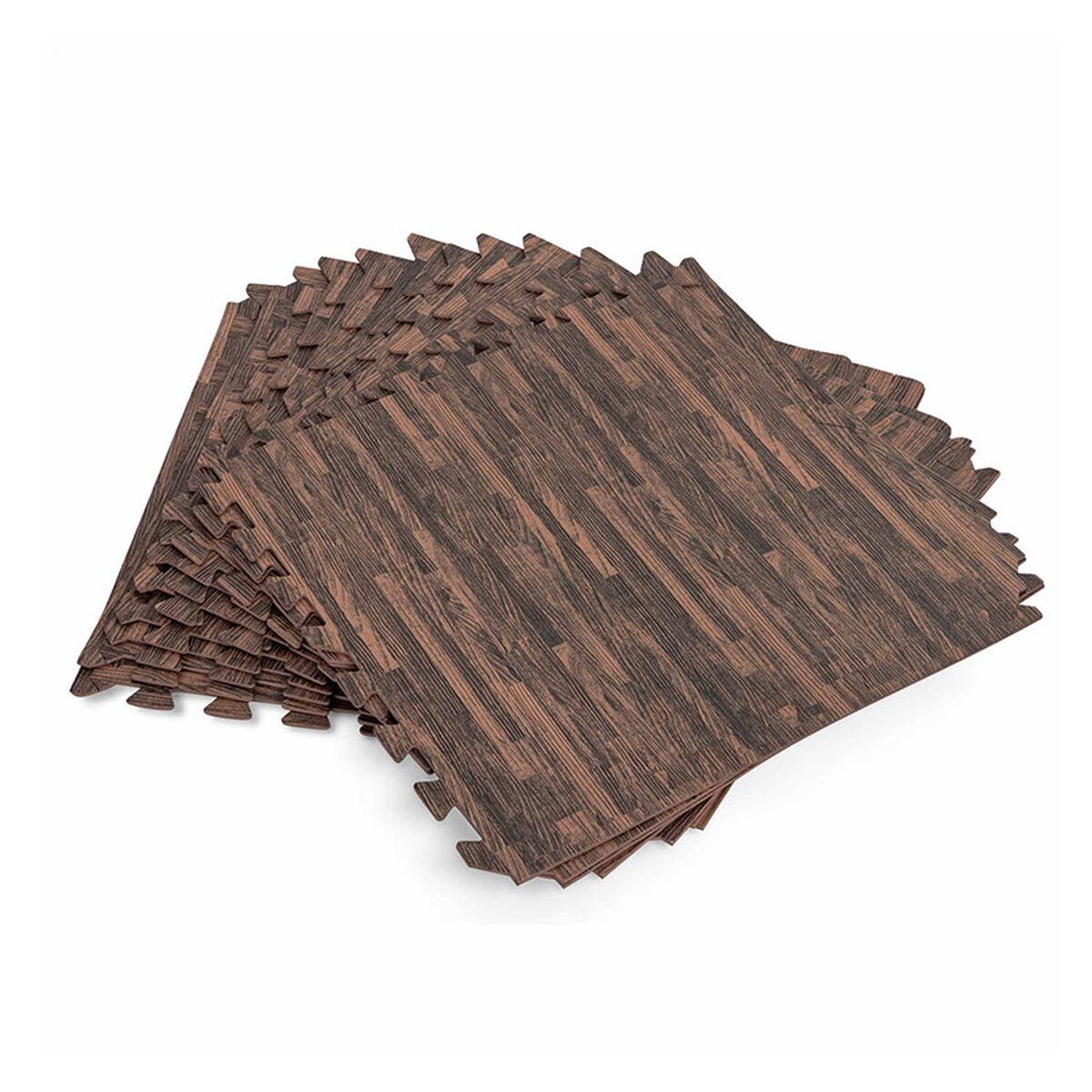 Protecție de podele pentru piscine detașabile Bestway 50 x 50 cm Lemn