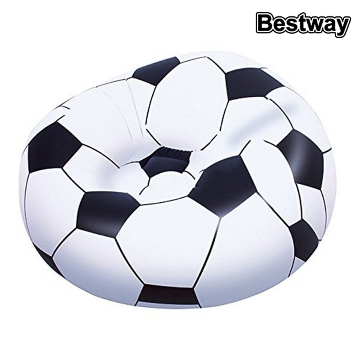 Scaun gonflabil Bestway Multicolor 114 x 112 x 71 cm 112 x 114 x 66 cm Minge de Fotbal