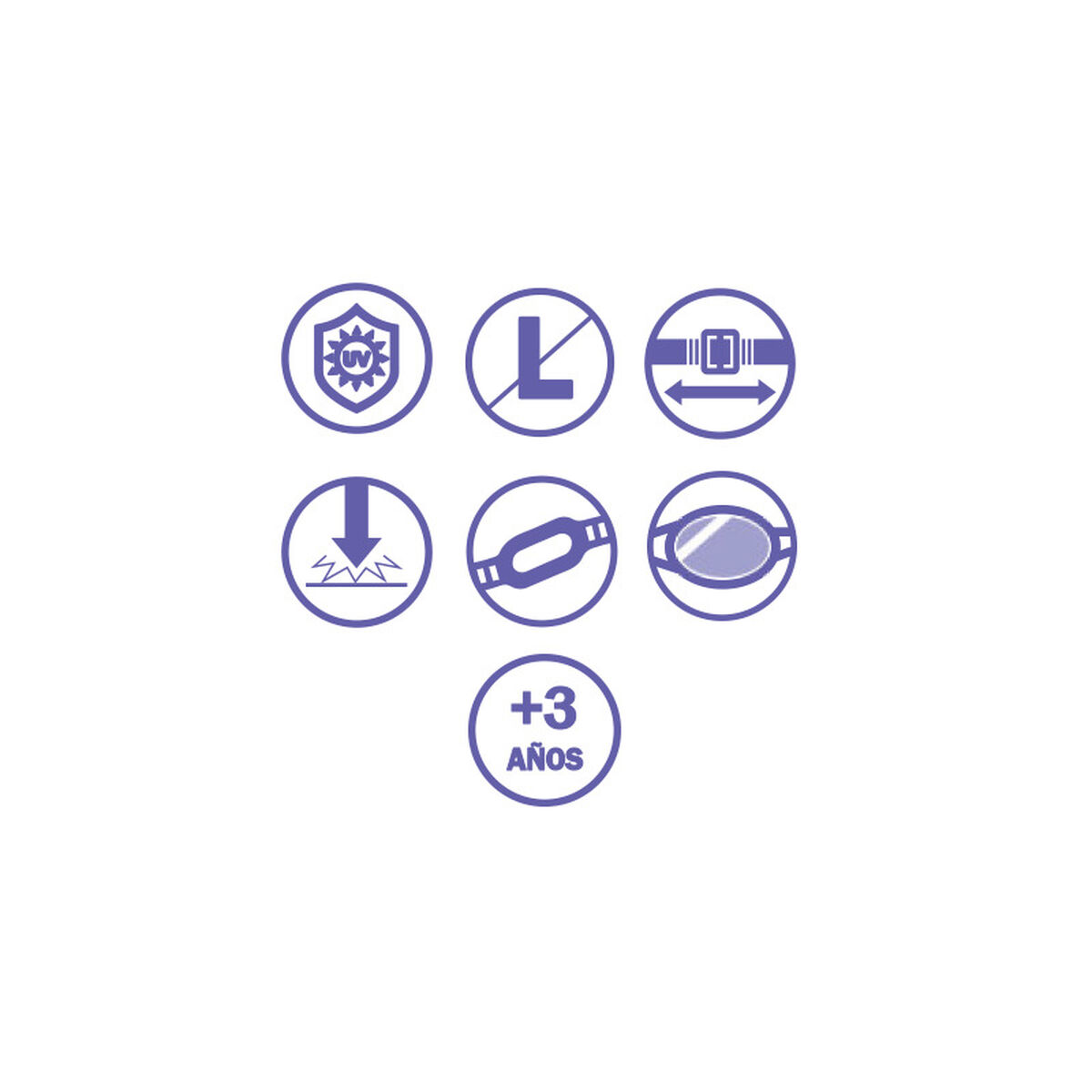 Ochelari de Înot pentru Copii Bestway Albastru Spiderman (1 Unități)