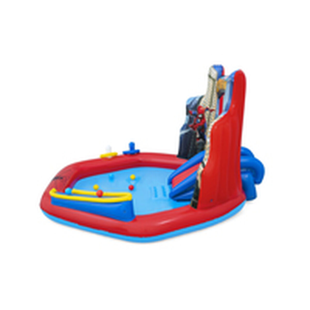 Piscină pentru copii Bestway Spiderman 211 x 206 x 127 cm Loc de joacă