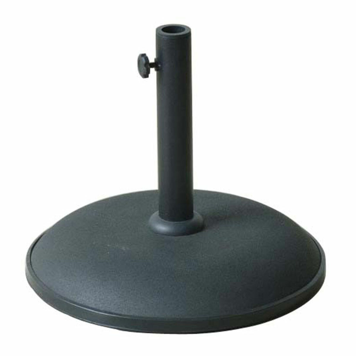 Marbueno Bază Umbrelă Rotundă Beton 41,5x35 cm 15KG Negru Grădină, Piscină, Terasă