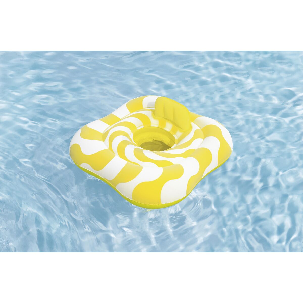 Bestway Flotator Inflabil 2 Roti Scaun Bebeluș 79x79 cm 1-2 Ani Grădină, Piscină, Plajă