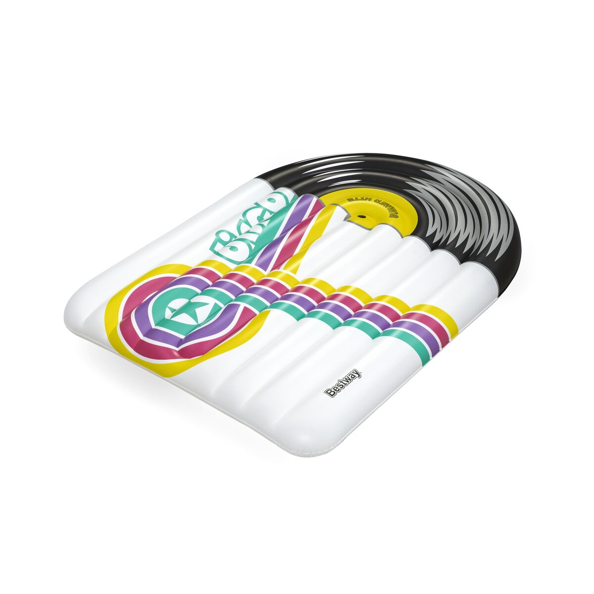 Bestway Colchoneta Inflabilă Disco 196x145 cm Plajă și Piscină 43837