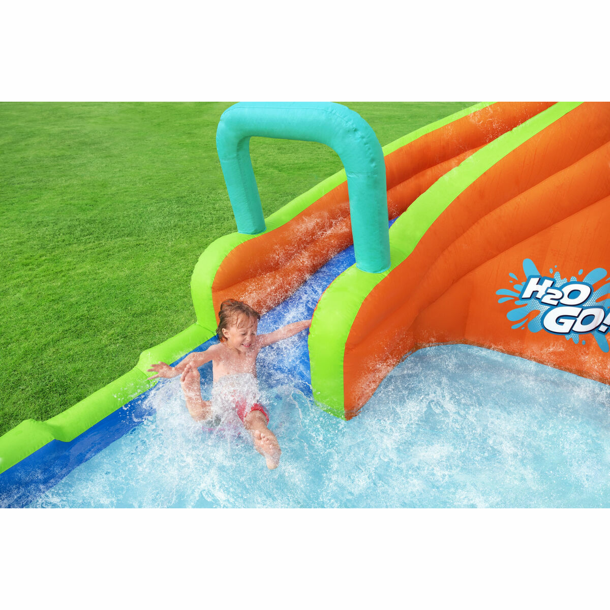 Bestway Piscină Parcul Acvatic Gonflabil 365x320x240 cm + 5 Ani Grădină 53408