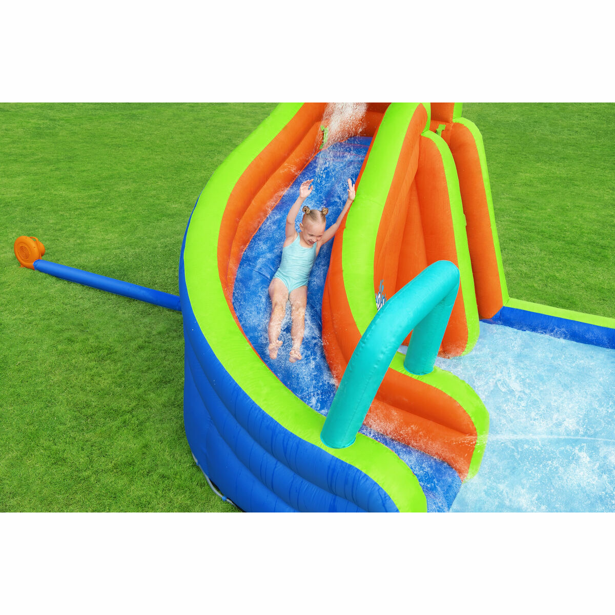 Bestway Piscină Parcul Acvatic Gonflabil 365x320x240 cm + 5 Ani Grădină 53408