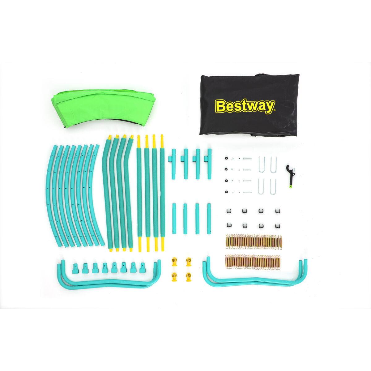 Bestway Cama de Saltar 244x220 cm +6 Ani Gradina 59102