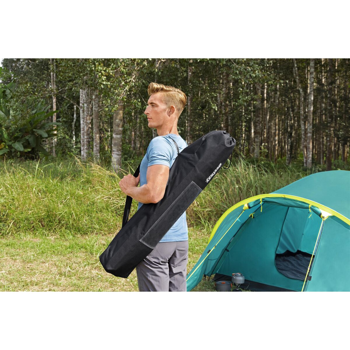 Bestway Pat de Aluminiu Max 110 kg 190x64x42 cm Camping 68065