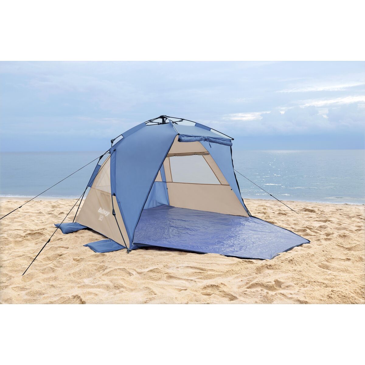 Bestway Cort de Poliester cu Ventilatie si Avans 107/127x240x125 cm Camping 68144