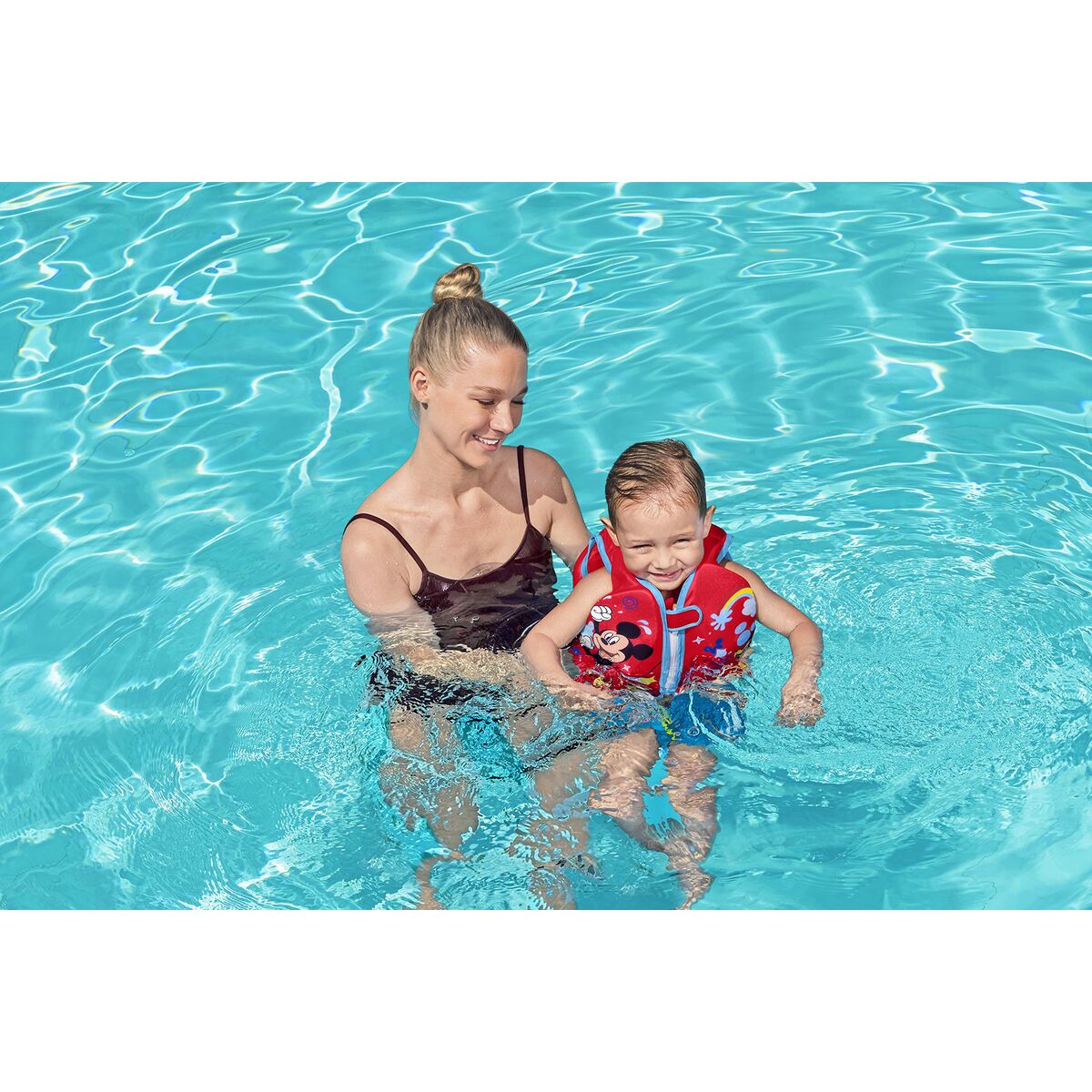 Ochelari de Înot Bestway Roșu S/M 11-19 kg