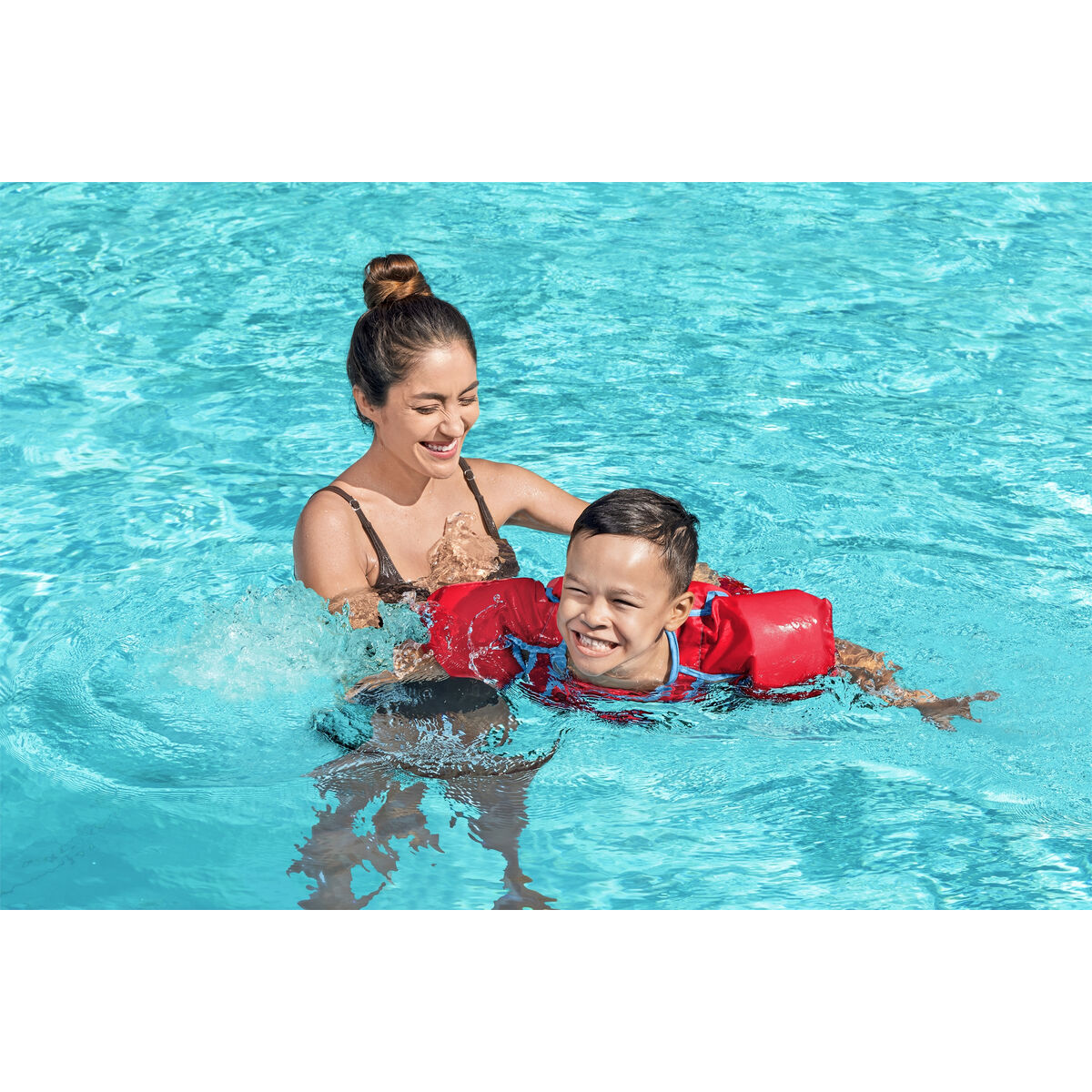 Ochelari de Înot Bestway Roșu M/L 19-30 kg