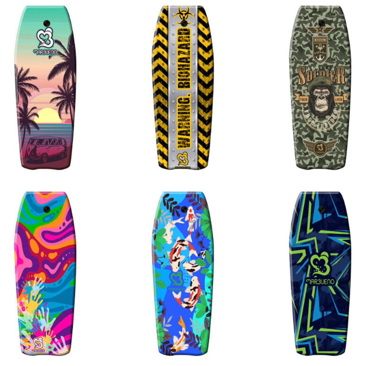 Tablă de BodyBoard Marbueno Multicolor 5 x 104 x 50 cm