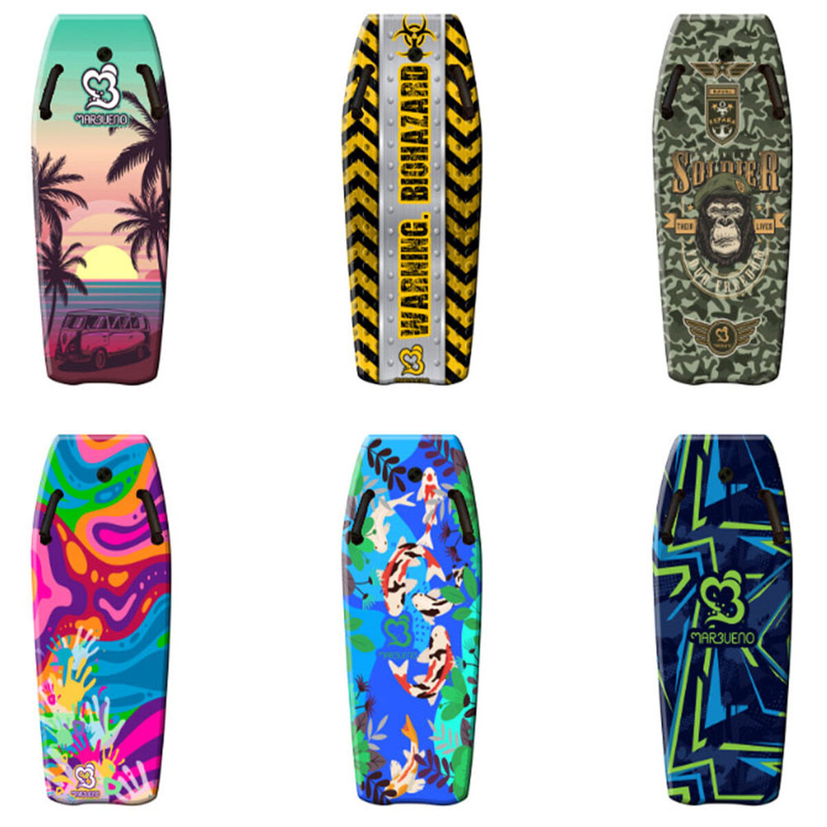 Tablă de BodyBoard Marbueno Multicolor 5 x 104 x 50 cm