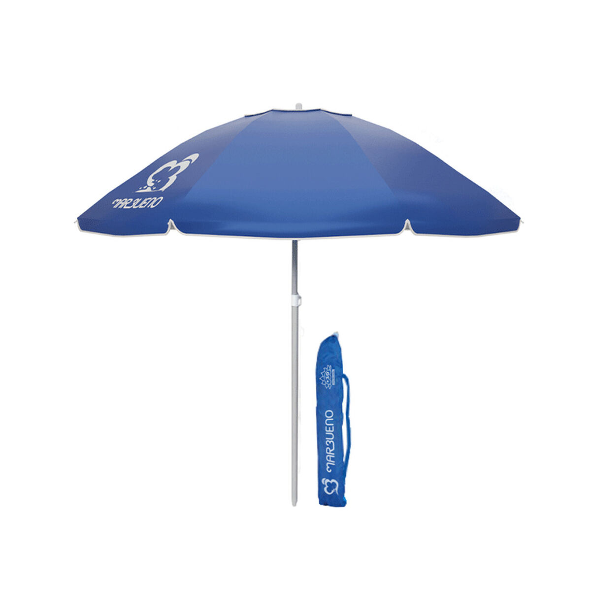 Umbrelă de plajă Marbueno Albastru închis 160 cm