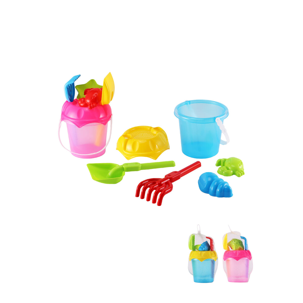Set de jucării de plajă Marbueno Albastru