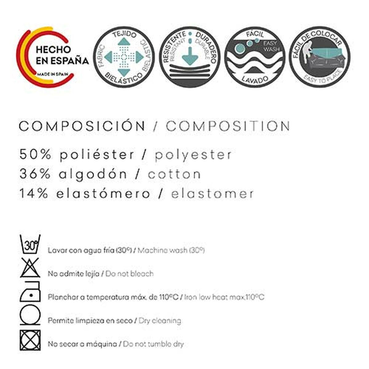 Husă de pernă de canapea Eysa THOR Bej Canapea