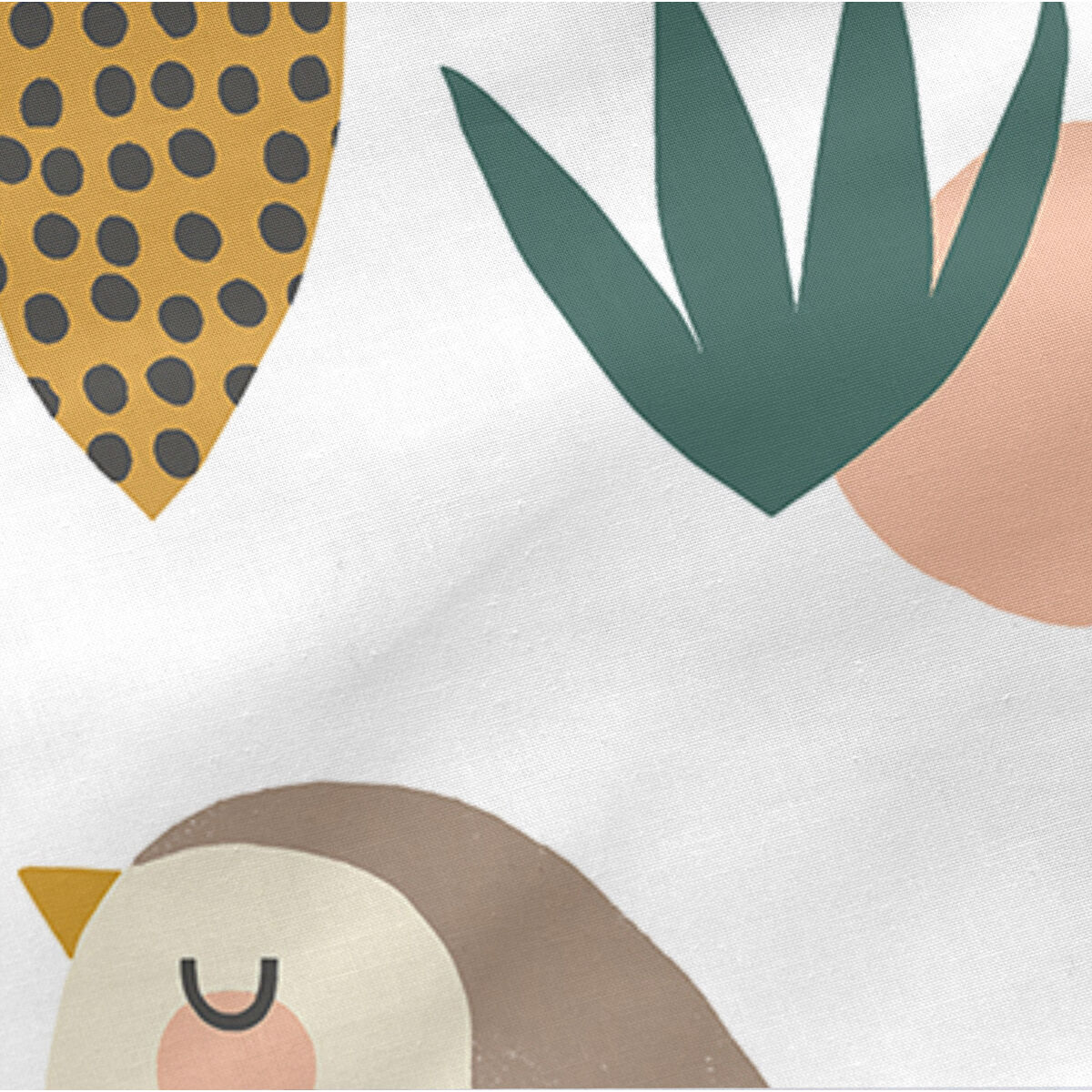 Pilotă cu umplutură HappyFriday Moshi Moshi Harvestwood Multicolor 42 x 20 x 50 cm