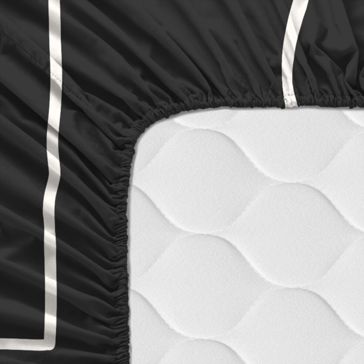 Foaie de jos HappyFriday BLANC Multicolor Pat 180 28 x 2 x 38 cm 180 x 200 x 32 cm