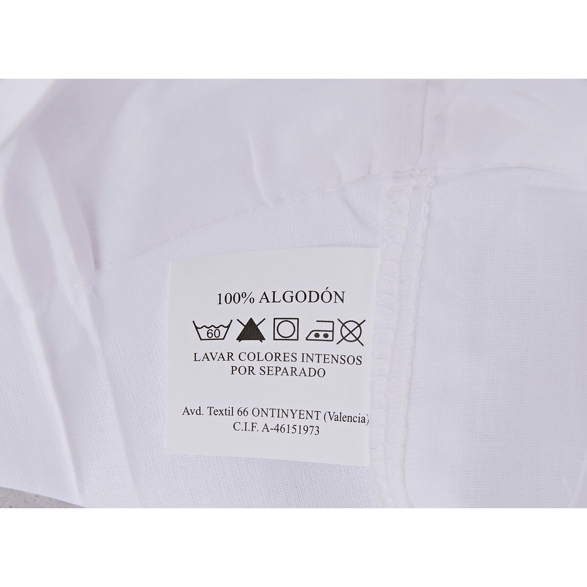 Față de pernă Hosteline IRIS Alb Pat 90 144 Fire 90 cm