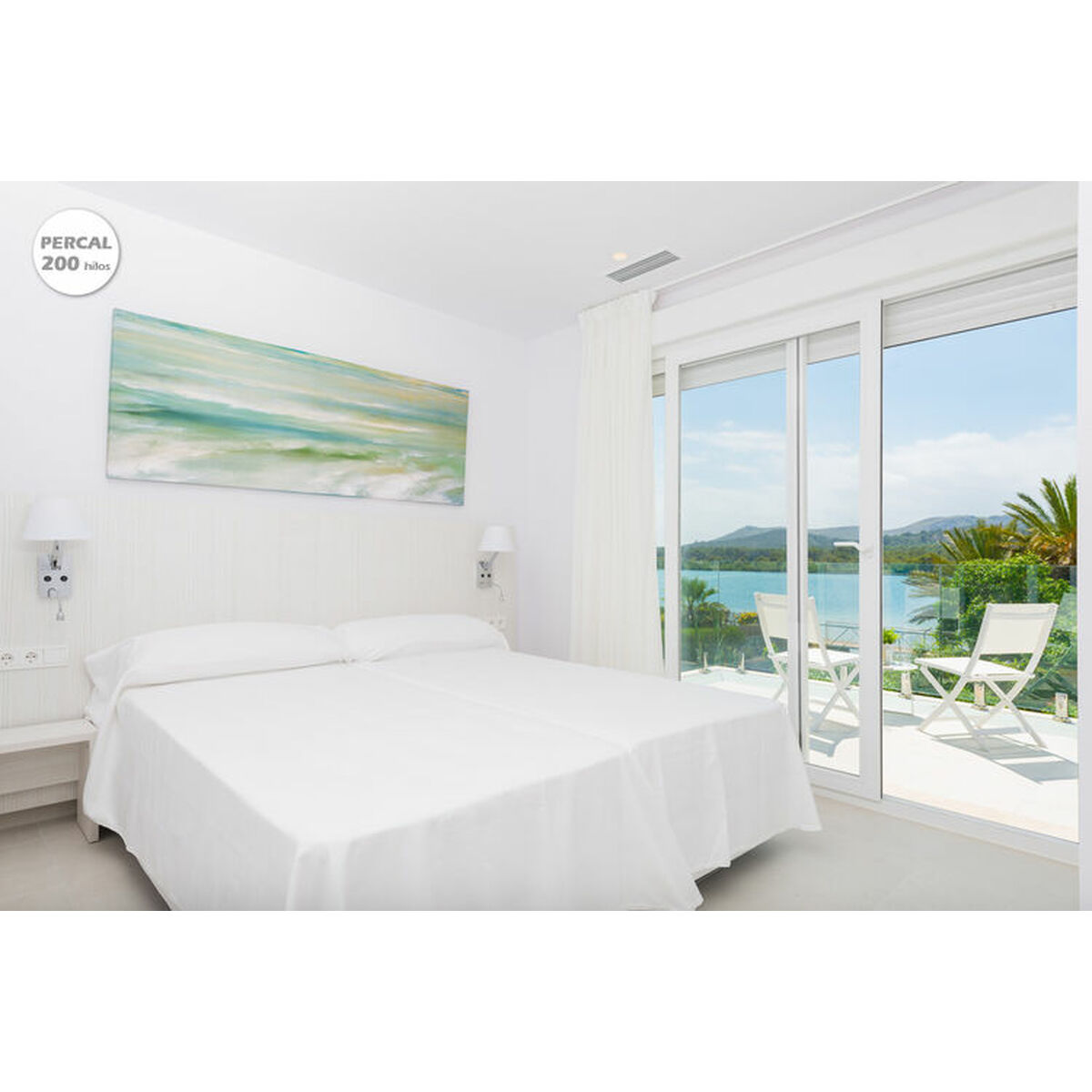 Set de foi Hosteline IRIS PREMIUM Alb Pat 150