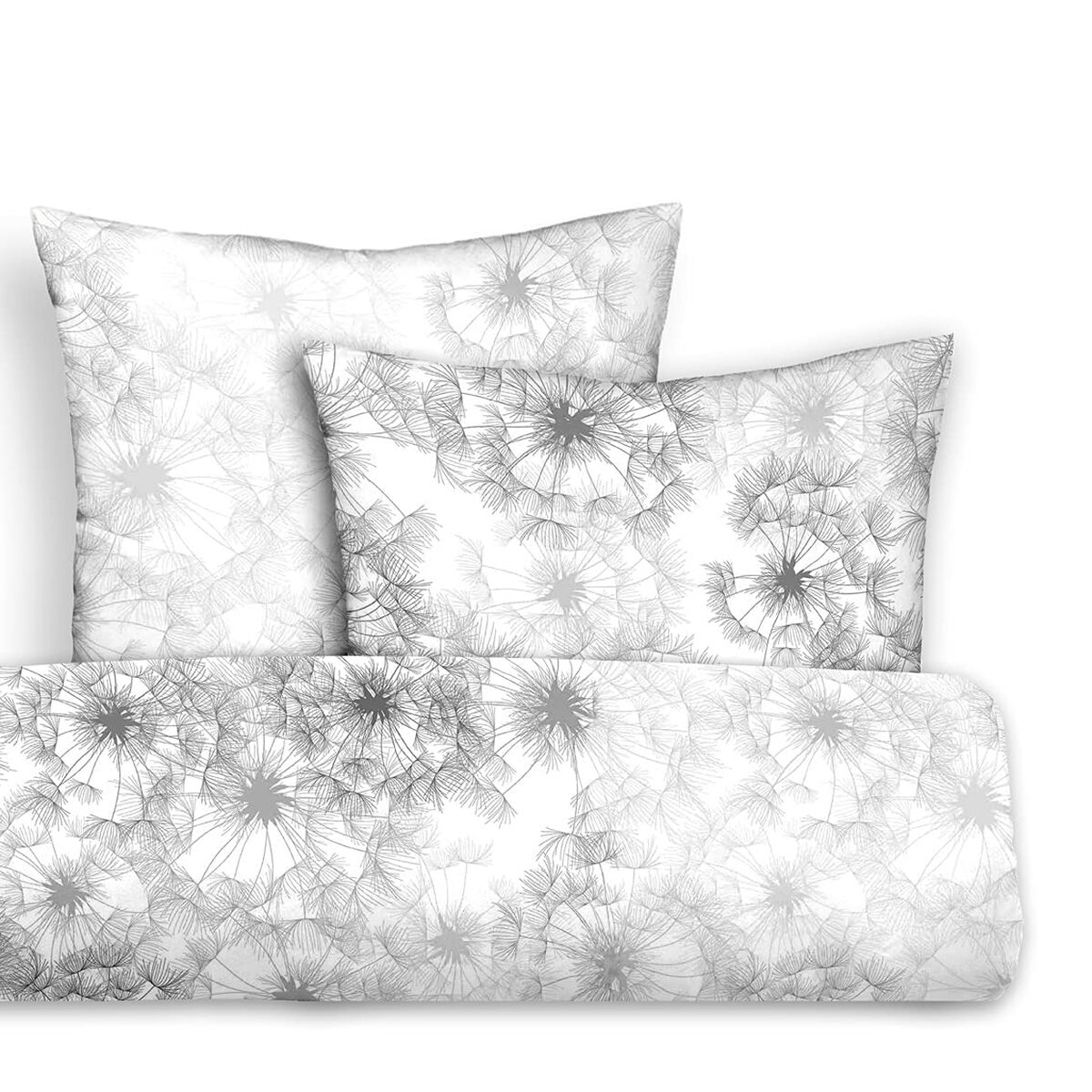 Set husă de pătură Pierre Cardin JEWEL Gri Pat 135 3 Piese