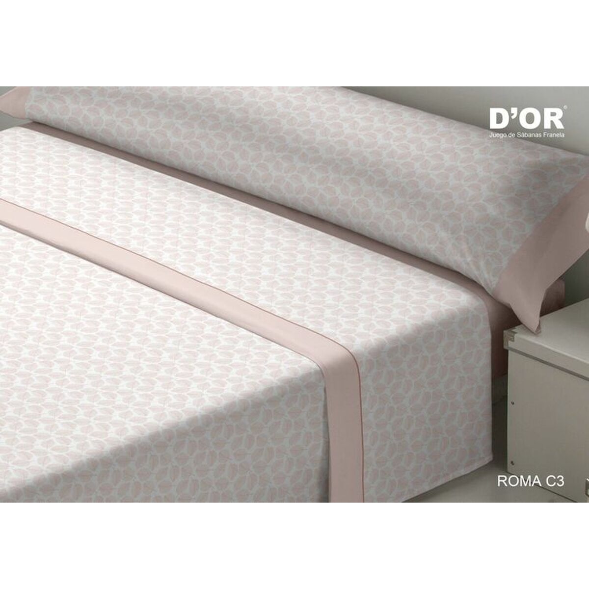 Set de foi D'Or ROMA Roz Pat 135 Franela