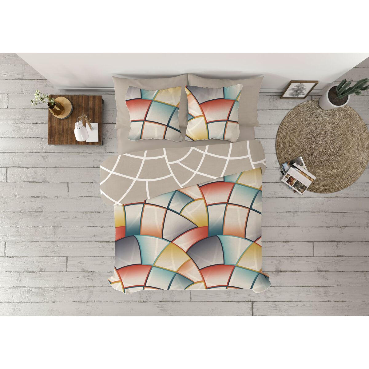 Husă de pilotă Pierre Cardin Lucas Maro 144 Fire 150 x 230 cm