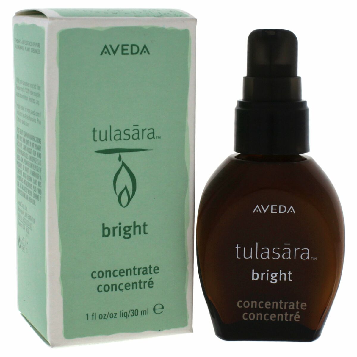 Balsam Reparator Facial Aveda Tulasara Bright Concentrate 30 ml Lemn dulce